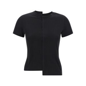 Y-3 Black Cotton Women's T-Shirt
